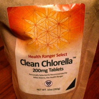 Chlorella - another superfood that has the capacity to bind to toxins in the body