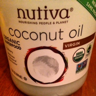 Coconut oil has lots and lots of wonderful health benefits, is a healthy fat, and much better for you than other oils...plus, it tastes yummy!